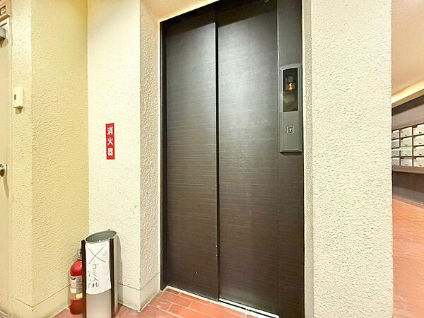 エレベーター完備のため荷物が多くなっても安心。