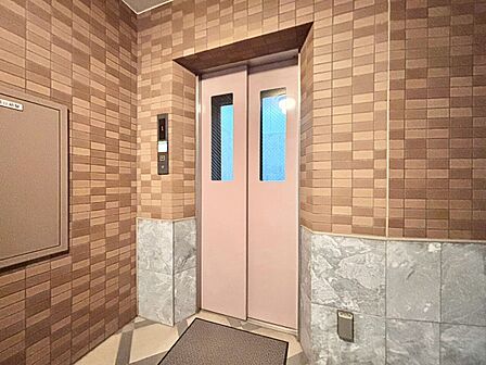 エレベーター完備のため荷物が多くなっても安心。