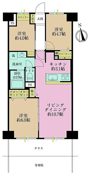 間取り：313004893285