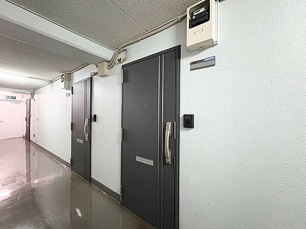 清潔感のある落ち着いた雰囲気の玄関です。