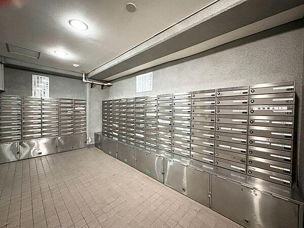 郵便受けも、きちんと管理されています。