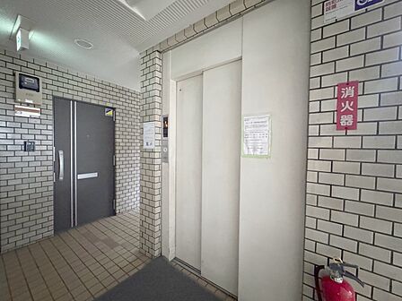 エレベーター完備のため荷物が多くなっても安心。