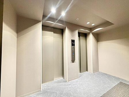 エレベーター完備のため荷物が多くなっても安心。
