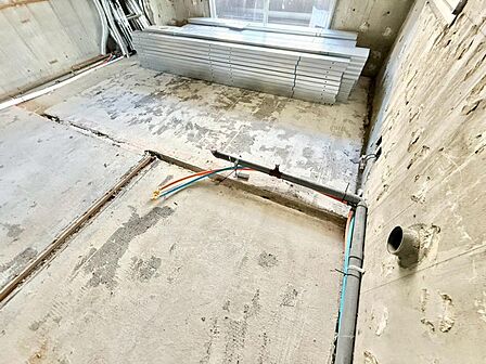 開放感のあるキッチンスペース。調理をしながら、会話も弾みそうですね。