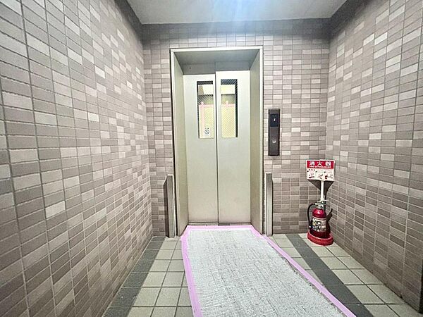 エレベーター完備のため荷物が多くなっても安心。