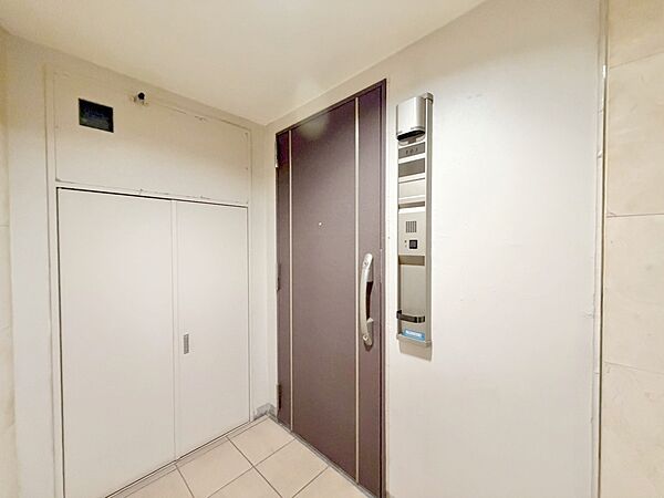 清潔感のある落ち着いた雰囲気の玄関です。
