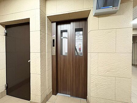 エレベーター完備のため荷物が多くなっても安心。