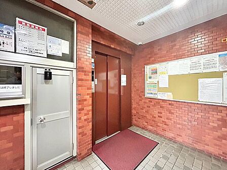 エレベーター完備のため荷物が多くなっても安心。