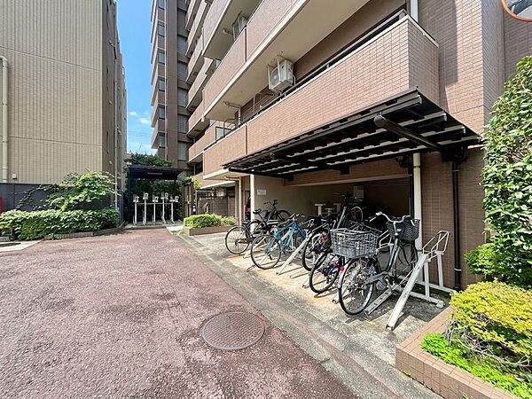 駐輪場も綺麗に整頓されています。※空き状況は都度ご確認下さい。