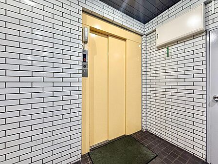 エレベーター完備のため荷物が多くなっても安心。