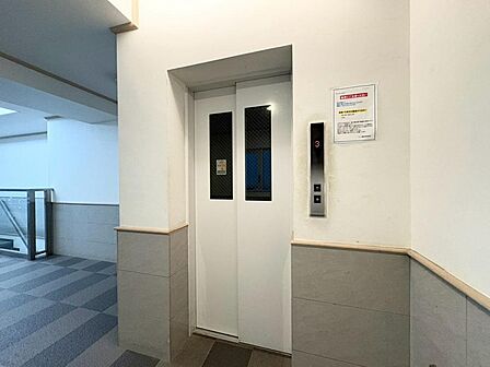 エレベーター完備のため荷物が多くなっても安心。