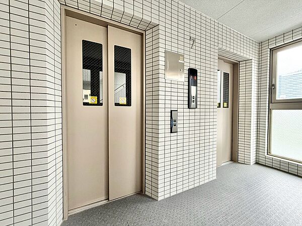 エレベーター完備のため荷物が多くなっても安心。