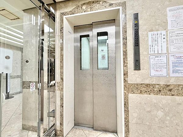 エレベーター完備のため荷物が多くなっても安心。