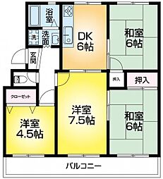 間取図画像 4DK