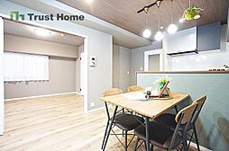 グランドプラザ兵庫パートII 2LDKのリビング/ダイニング