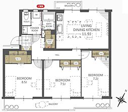 中落合第一住宅四五二号棟