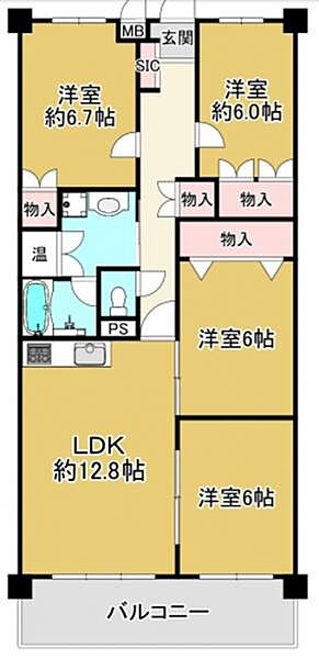 間取り：328000631345