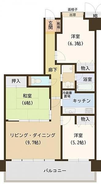 間取り：328000634297