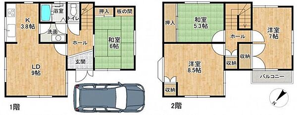 間取り：328000635588