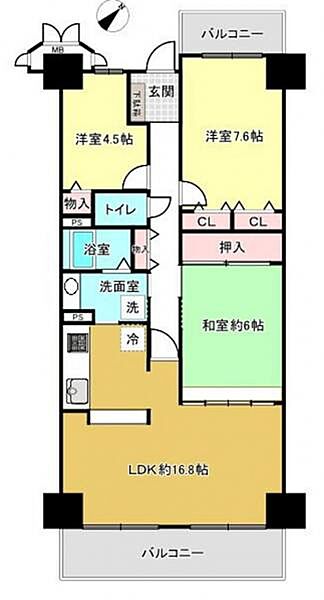 間取り：328000676606