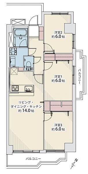 間取り：328000679055
