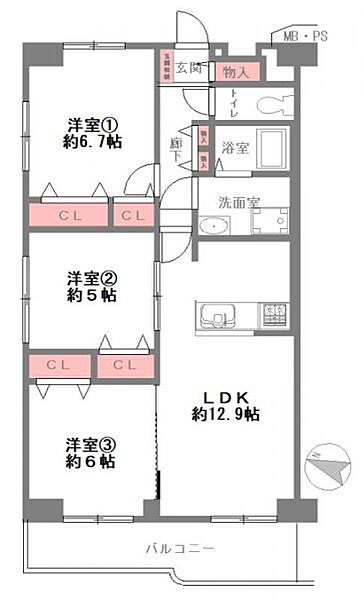 間取り：328000687852