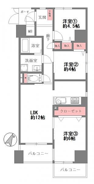 間取り：328000689387