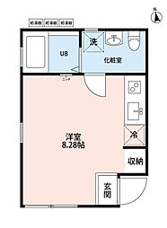 間取図画像 ワンルーム