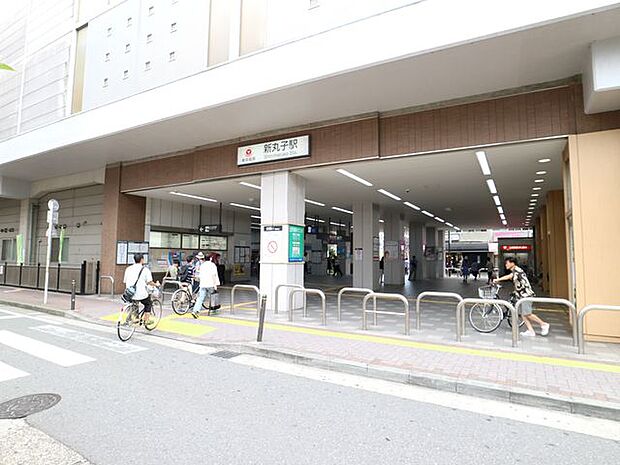 東急東横線・目黒線　新丸子駅　約120m