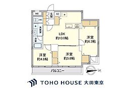 間取図画像 3LDK