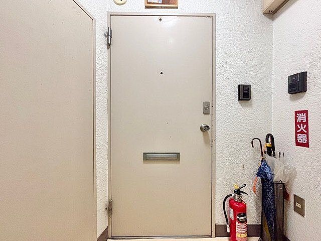 玄関 ワセダ山崎マンション 4階/-