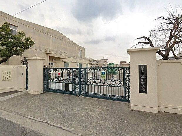 川崎市立玉川中学校 900m