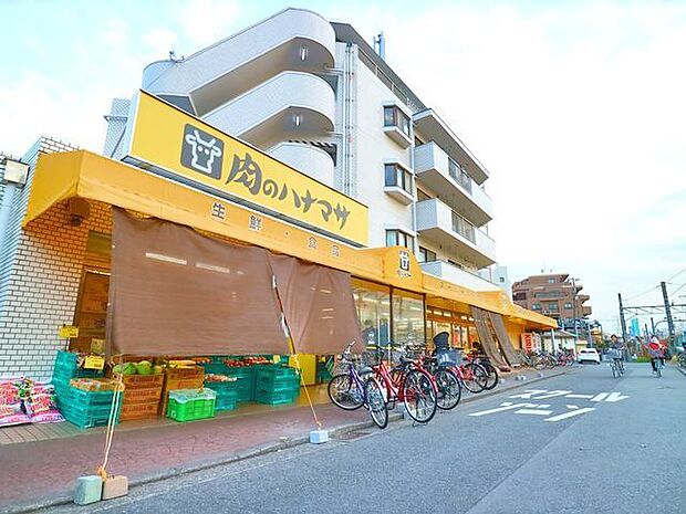 肉のハナマサ矢向店 250m