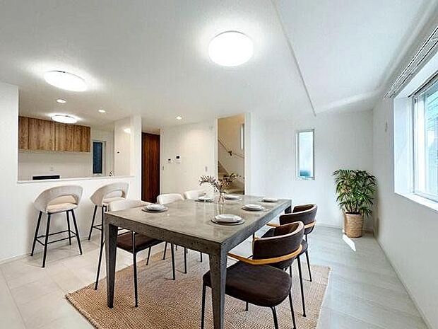 家に帰りたくなるような寛げる空間（配置してある家具や小物はCGよるイメージです）