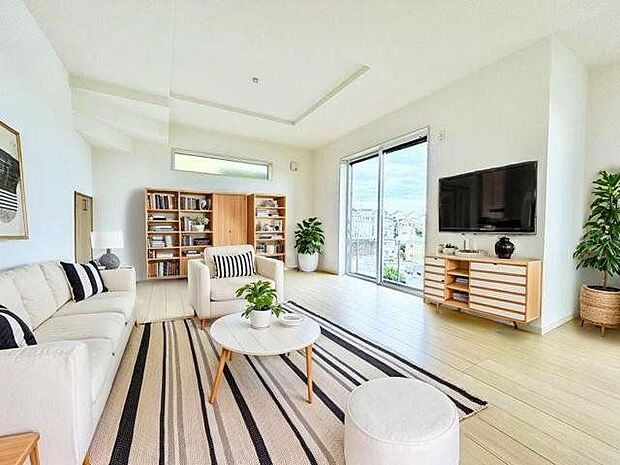 家に帰りたくなるような寛げる空間（配置してある家具や小物はCGよるイメージです）