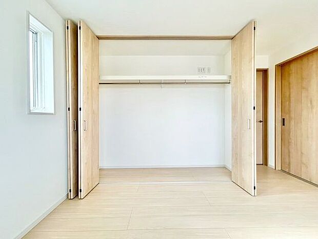 充分な収納スペースを確保。すっきりと整った暮らしが叶います。