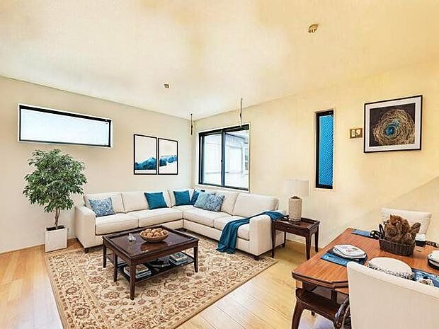 家に帰りたくなるような寛げる空間（配置してある家具や小物はCGよるイメージです）