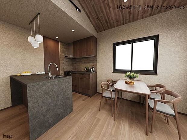 リビングダイニング（室内イメージ）。