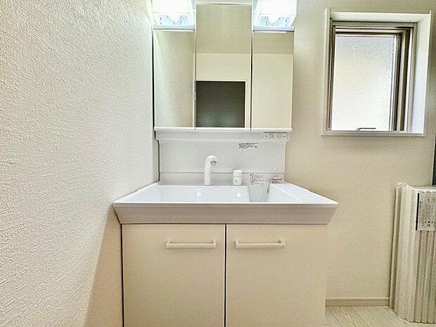 一日の始まりと終わりを心地よく演出してくれる、多彩な機能が備えられたパウダールーム。