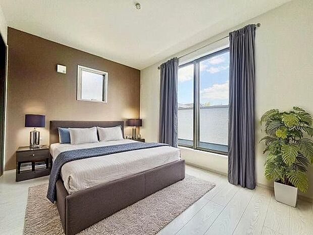 暮らしに優しい温もりと安らぎをもたらす住空間。（配置してある家具や小物はCGよるイメージです）