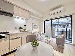 スカーラ文京本郷スカイプラザ 1LDKのリビング/ダイニング