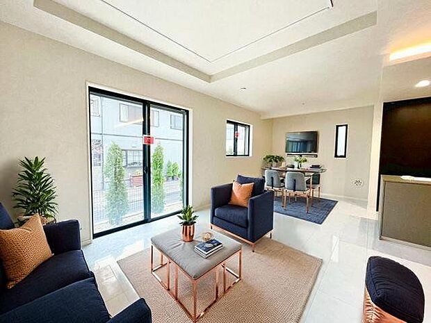 家に帰りたくなるような寛げる空間（配置してある家具や小物はCGよるイメージです）