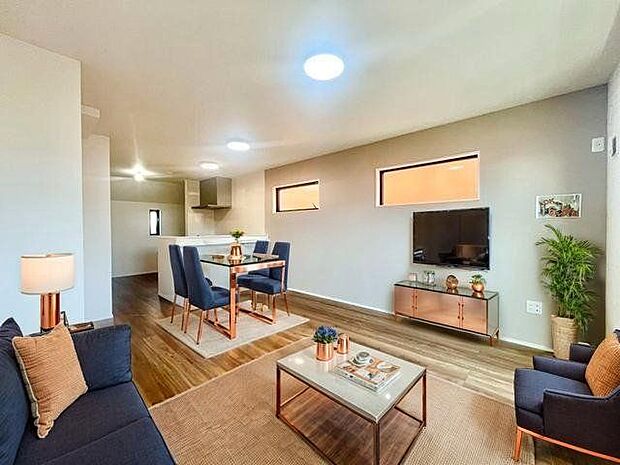 家に帰りたくなるような寛げる空間（配置してある家具や小物はCGよるイメージです）