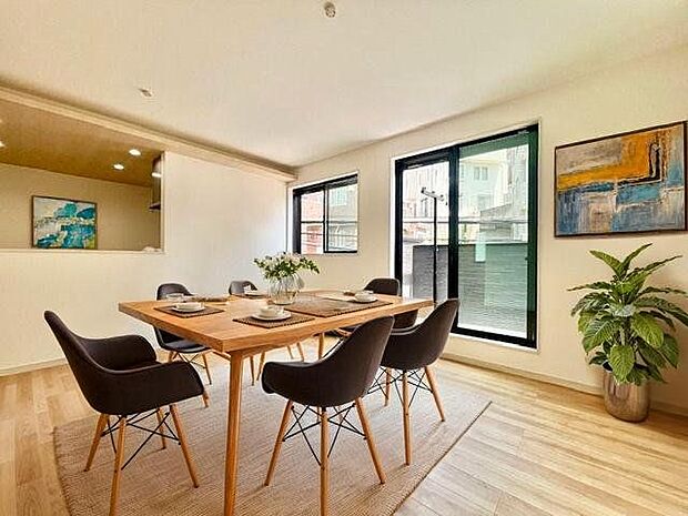 家に帰りたくなるような寛げる空間（配置してある家具や小物はCGよるイメージです）