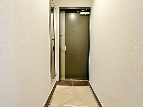 毎日出入りに使う玄関は外出する時は爽やかに、帰宅するときはホッとする落ち着いた空間へ。