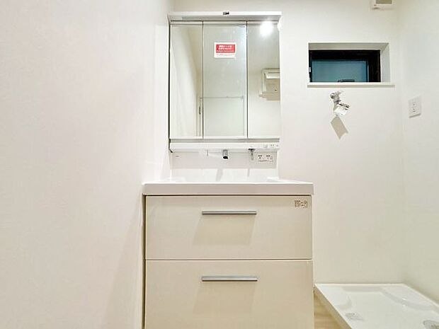 一日の始まりと終わりを心地よく演出してくれる、多彩な機能が備えられたパウダールーム。