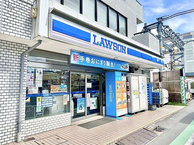 ローソン東門前駅前店 200m