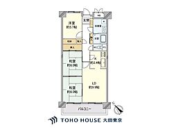 間取図画像 3LDK