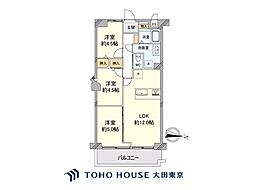 ファミリオン多摩川 3LDKの間取図画像