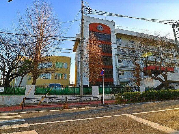 川崎市立塚越中学校 500m